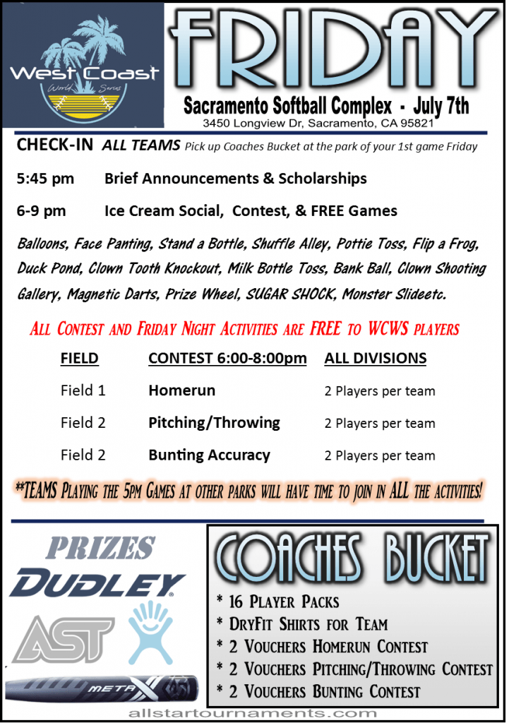 West Coast World Series 7-6-2023 - All Star Tournaments FASTPITCH